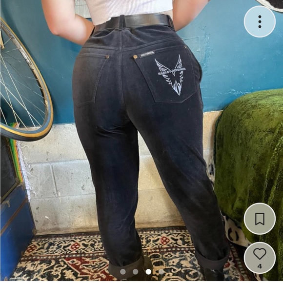 Harley Davidson matching vest/ pant set - Picture 11 of 11